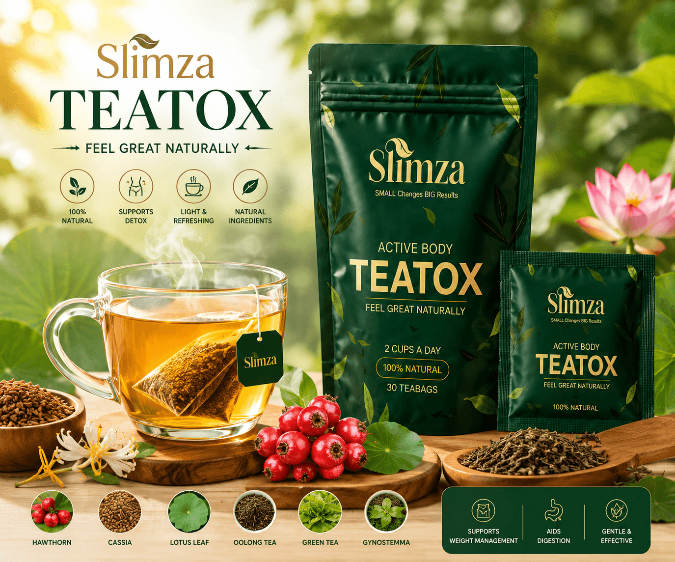 Slimza Detox Elixir wellness presentation